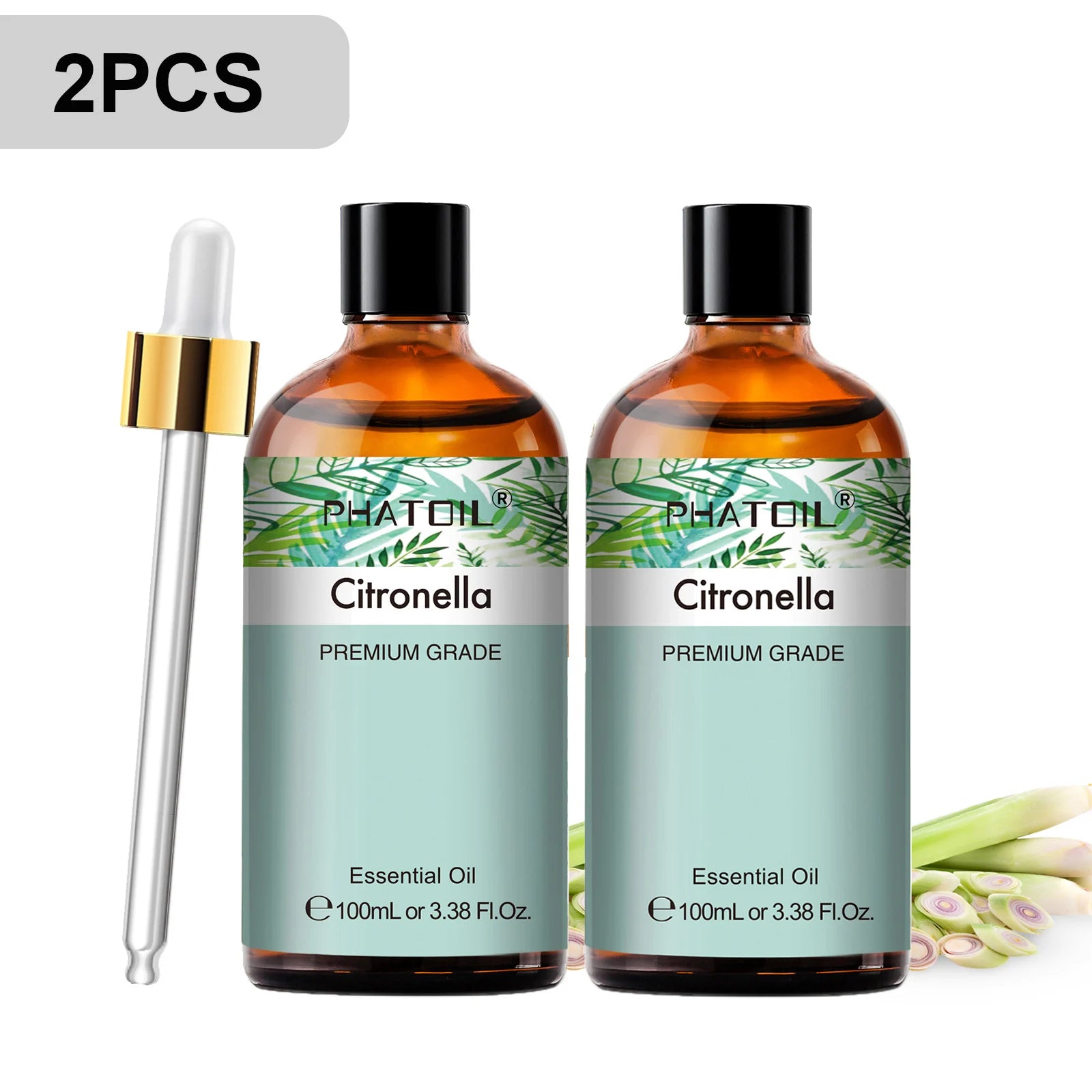 Pure Essential Oils – 100ml Singles & Blended 2-Pack Sets