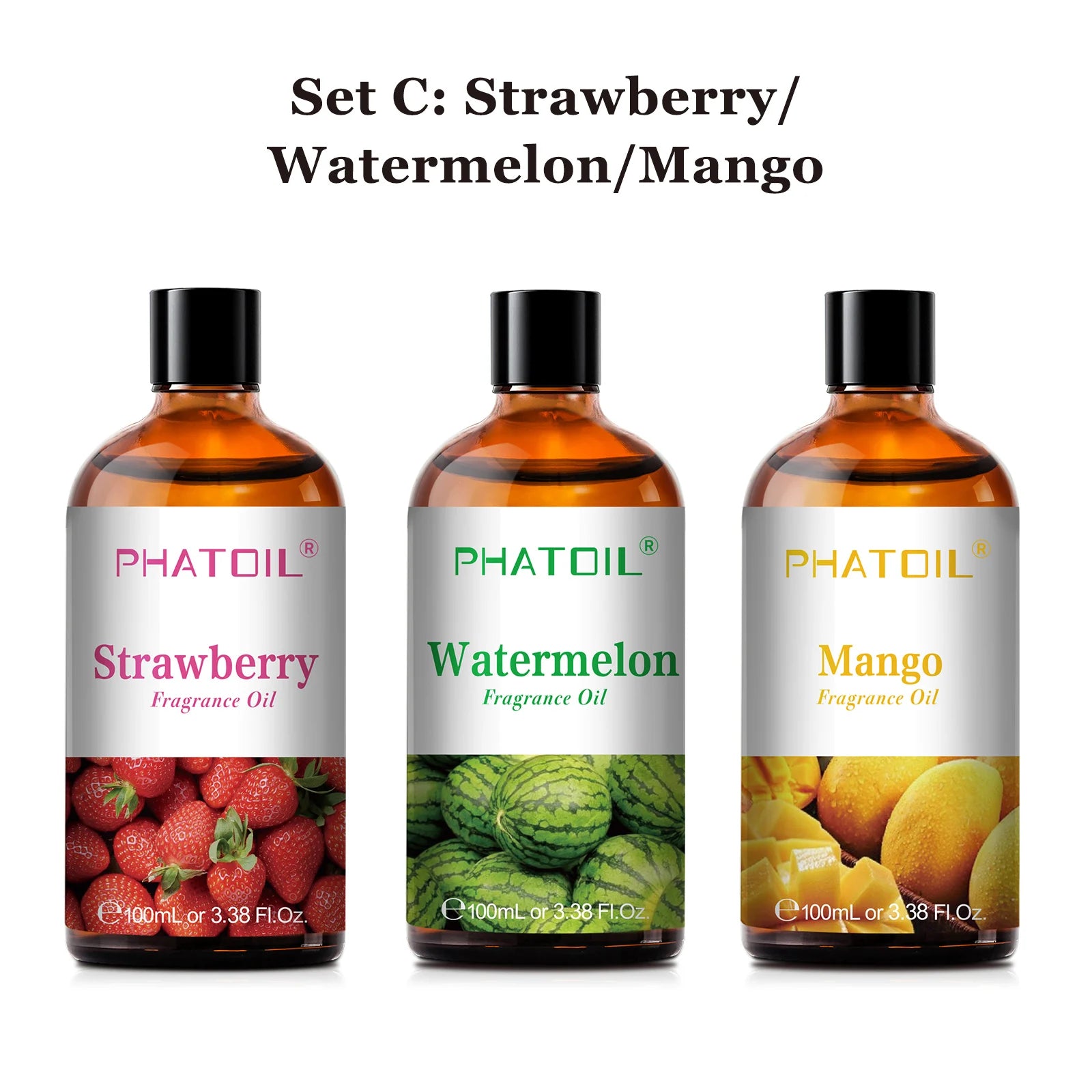 Fruit & Coconut Fragrance Oils – 100ml Singles, 2-Pack & 3-Pack Sets
