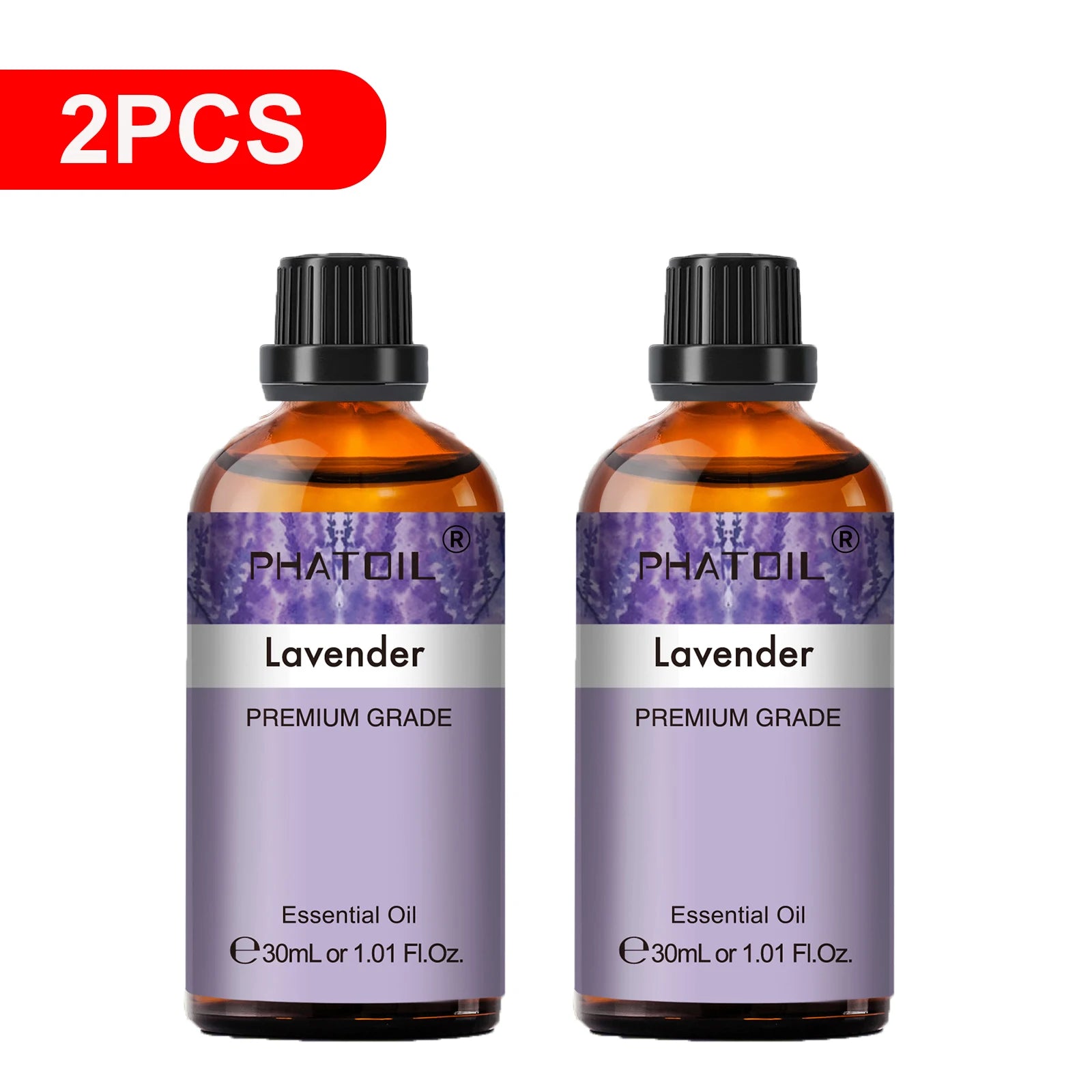 Pure Essential Oil 30ml | 2-Pack Aromatherapy Singles for Diffusers, Candles & DIY