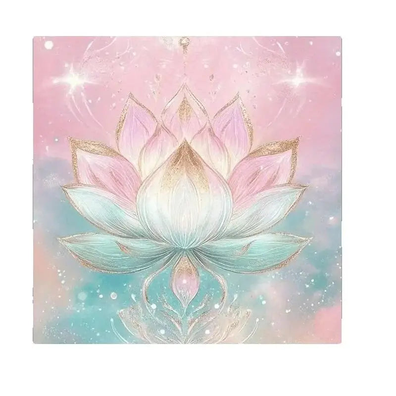 Pink Lotus Altar Cloth – Reiki & Tarot Spread Mat