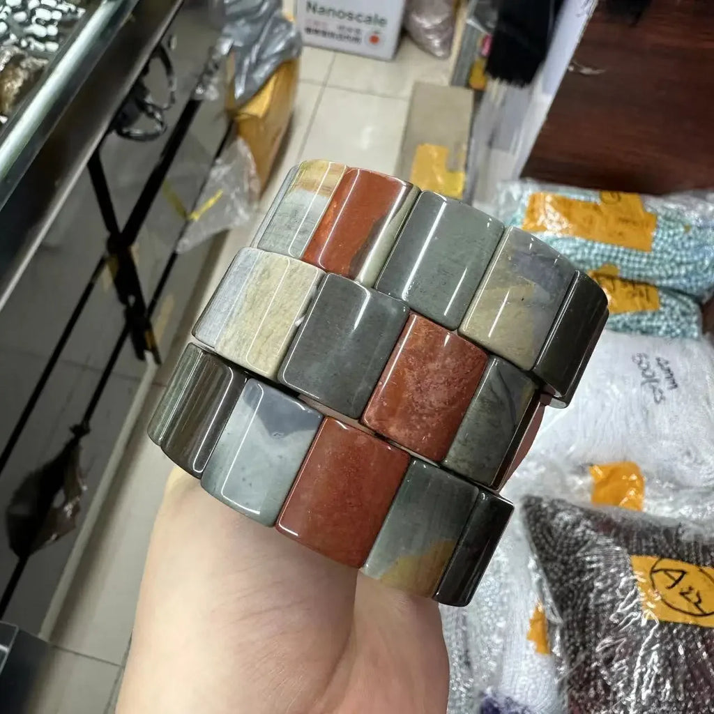Natural Alashan Agate Bracelet