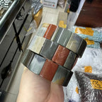 Natural Alashan Agate Bracelet