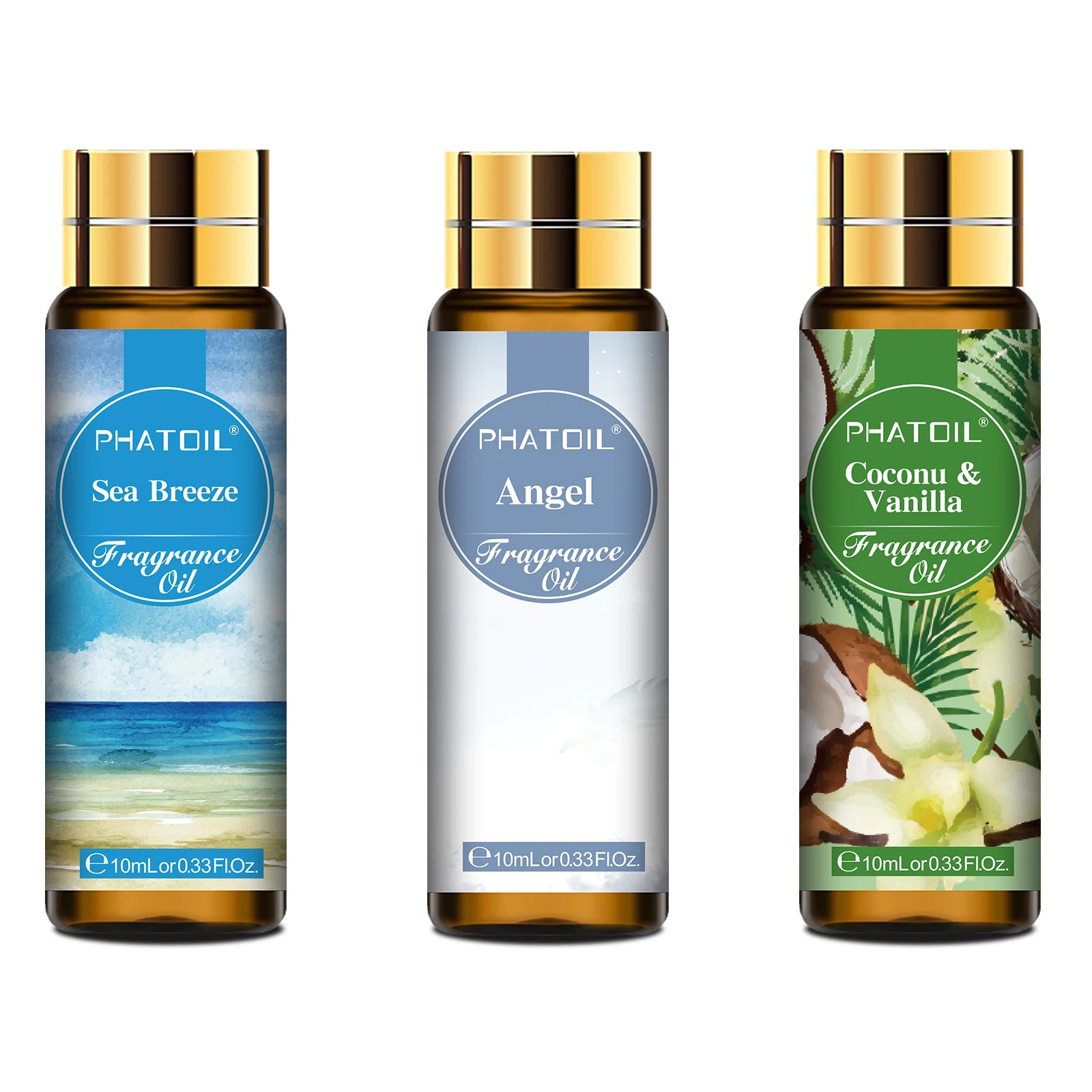 10ml Sweet Fruit Fragrance Oil for Diffuser, Candle Making & DIY — 30+ Scents