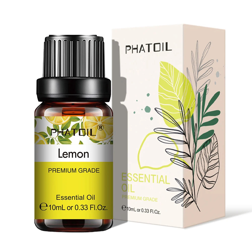 Pure Plant Essential Oil 10ml | Singles & 3-Packs for Diffusers, Aromatherapy & DIY