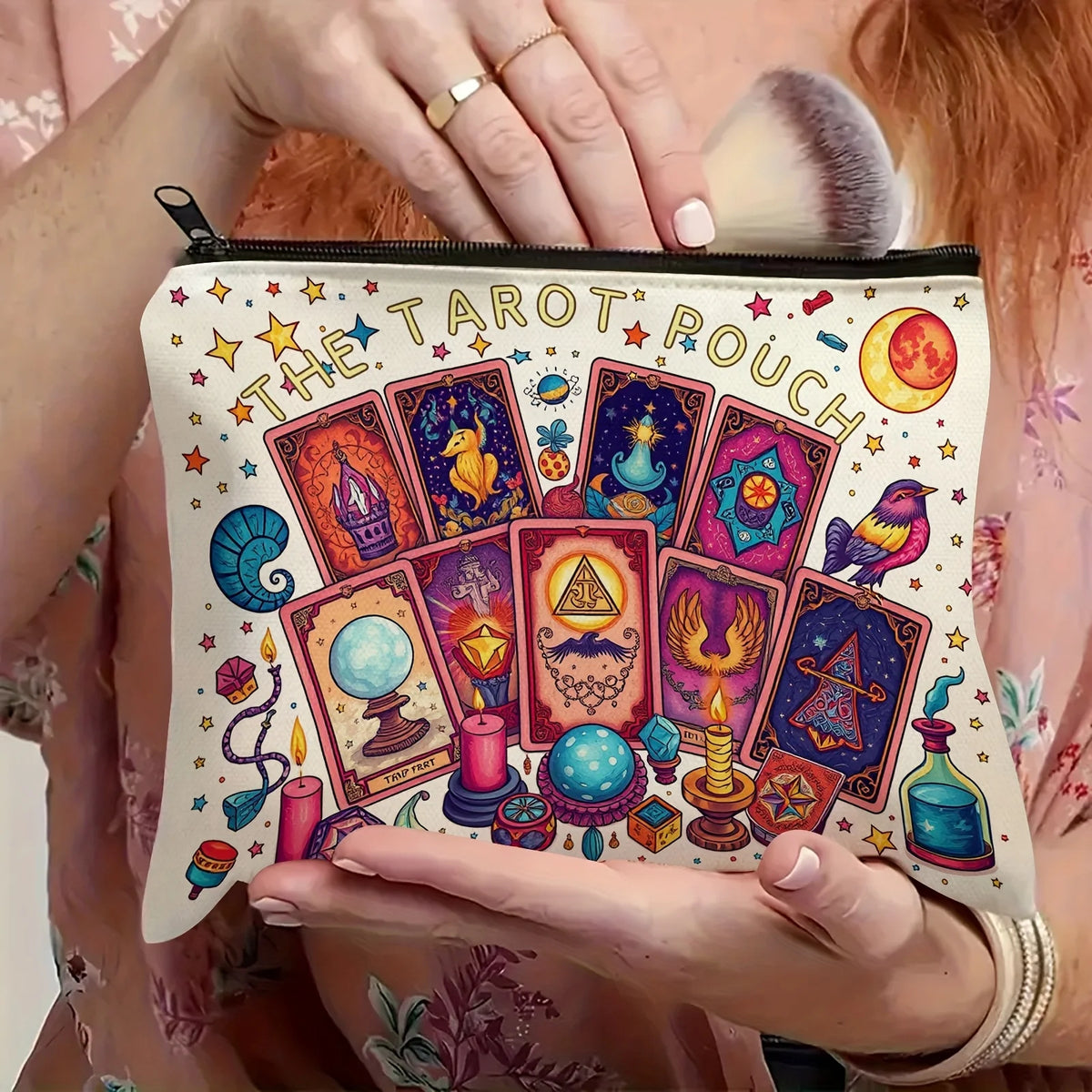 The Tarot Pouch — Cosmic Tarot Card Zip Pouch