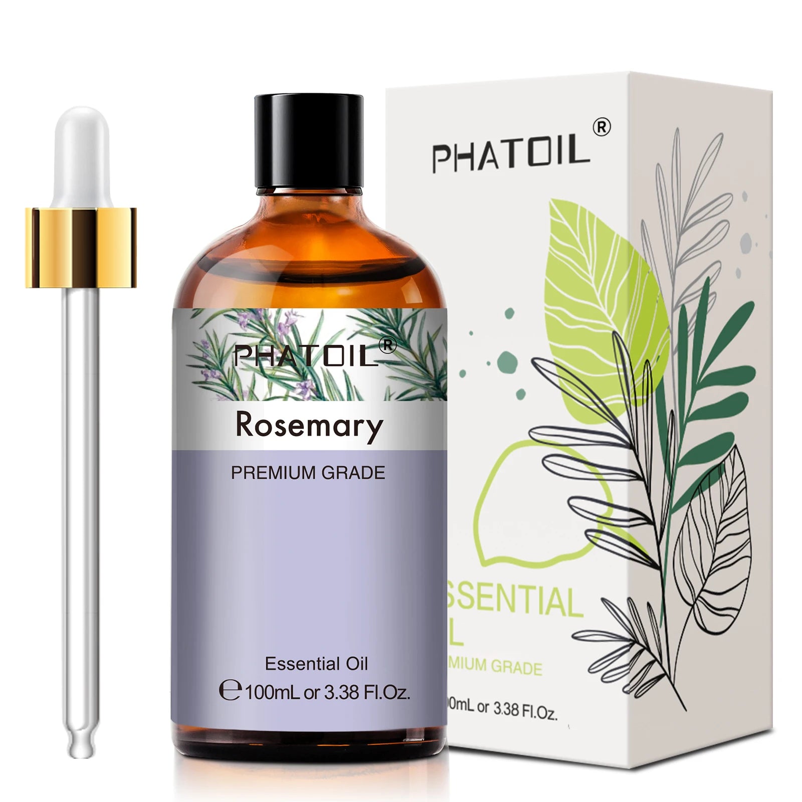 Pure Plant Essential Oil 100ml | Singles & 2-Packs for Diffusers, Aromatherapy & DIY