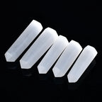 Selenite Crystal Point Tower – Natural Healing Wand