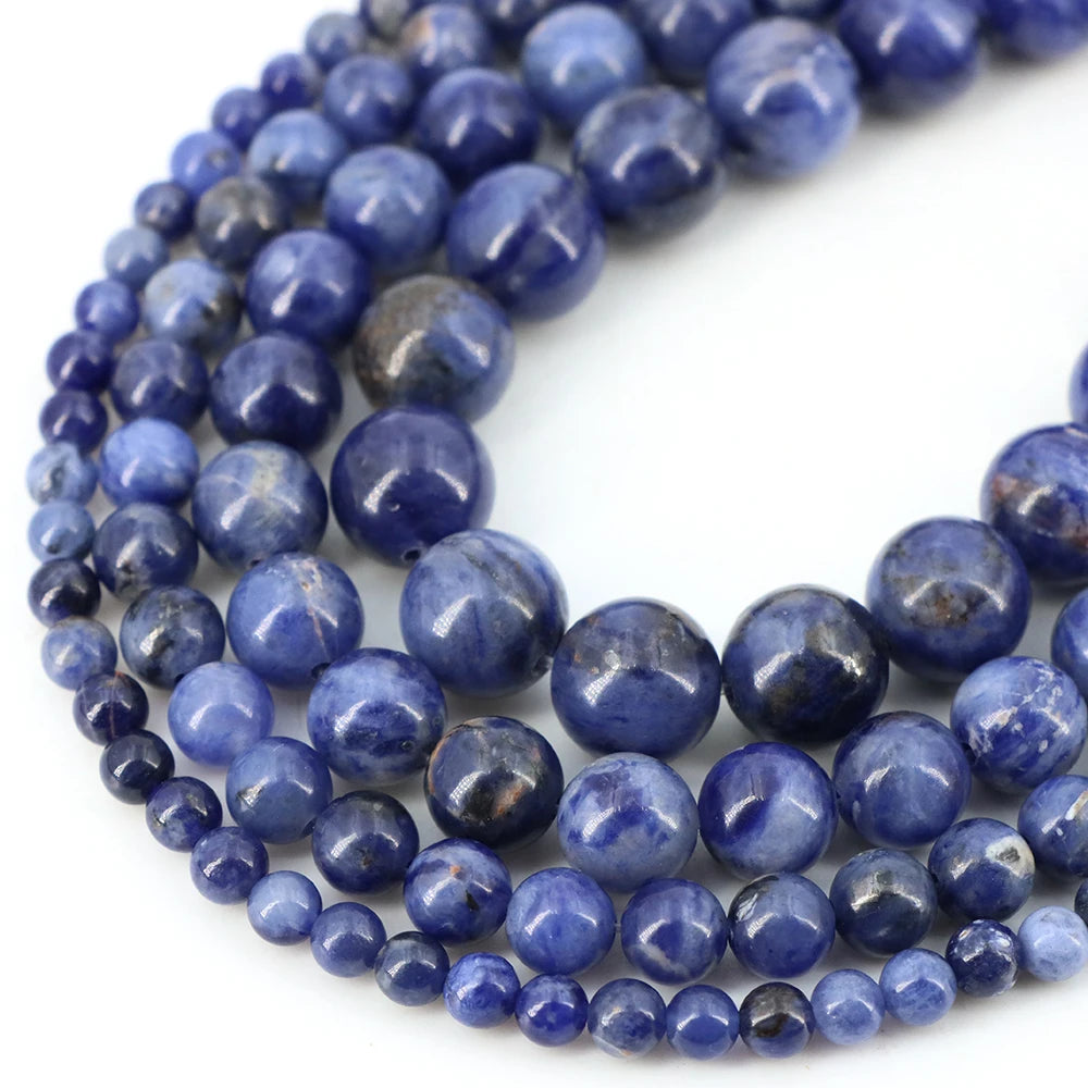 Natural Crystal Bead Strand – Healing Stone Beads for Jewelry Making