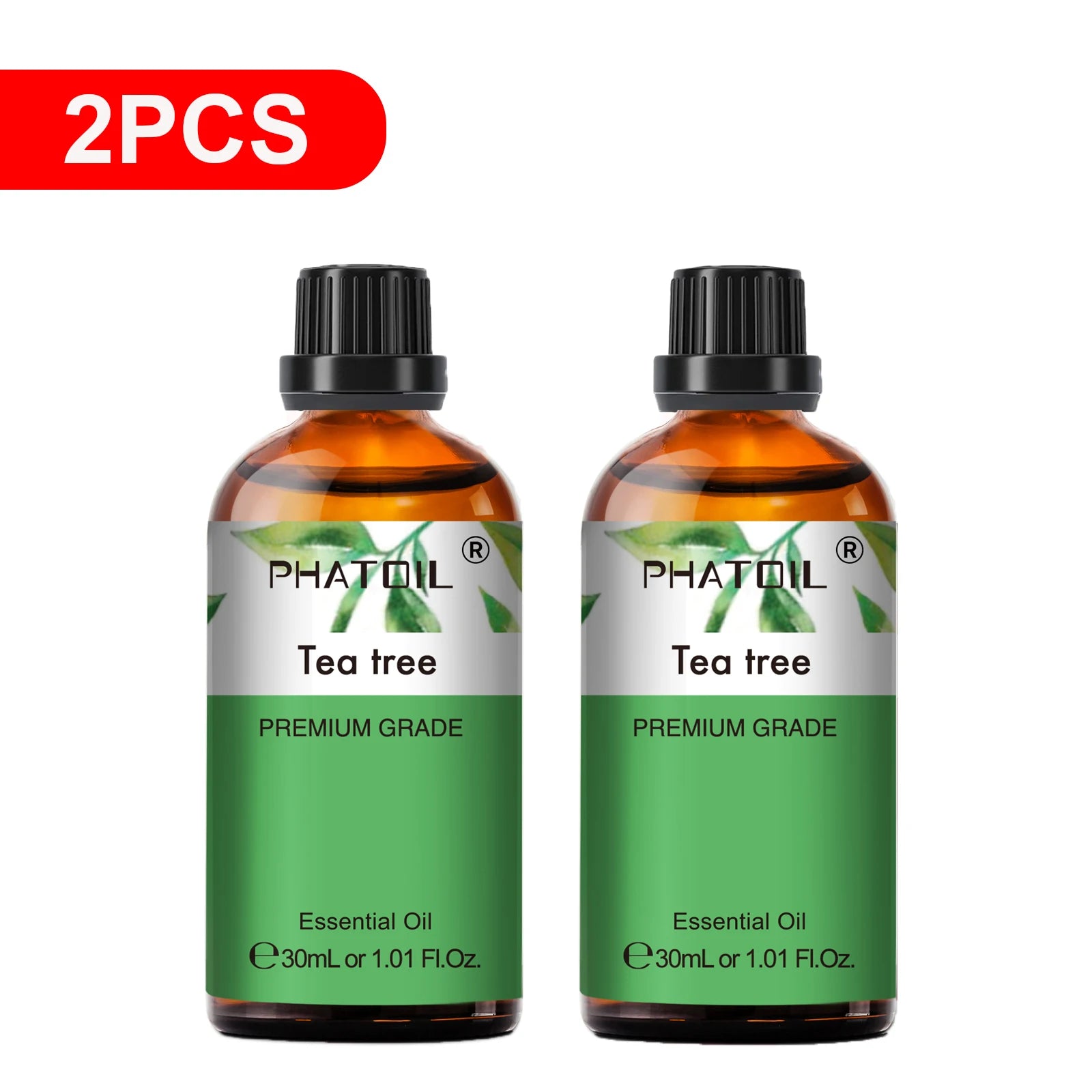 Pure Essential Oil 30ml | 2-Pack Aromatherapy Singles for Diffusers, Candles & DIY