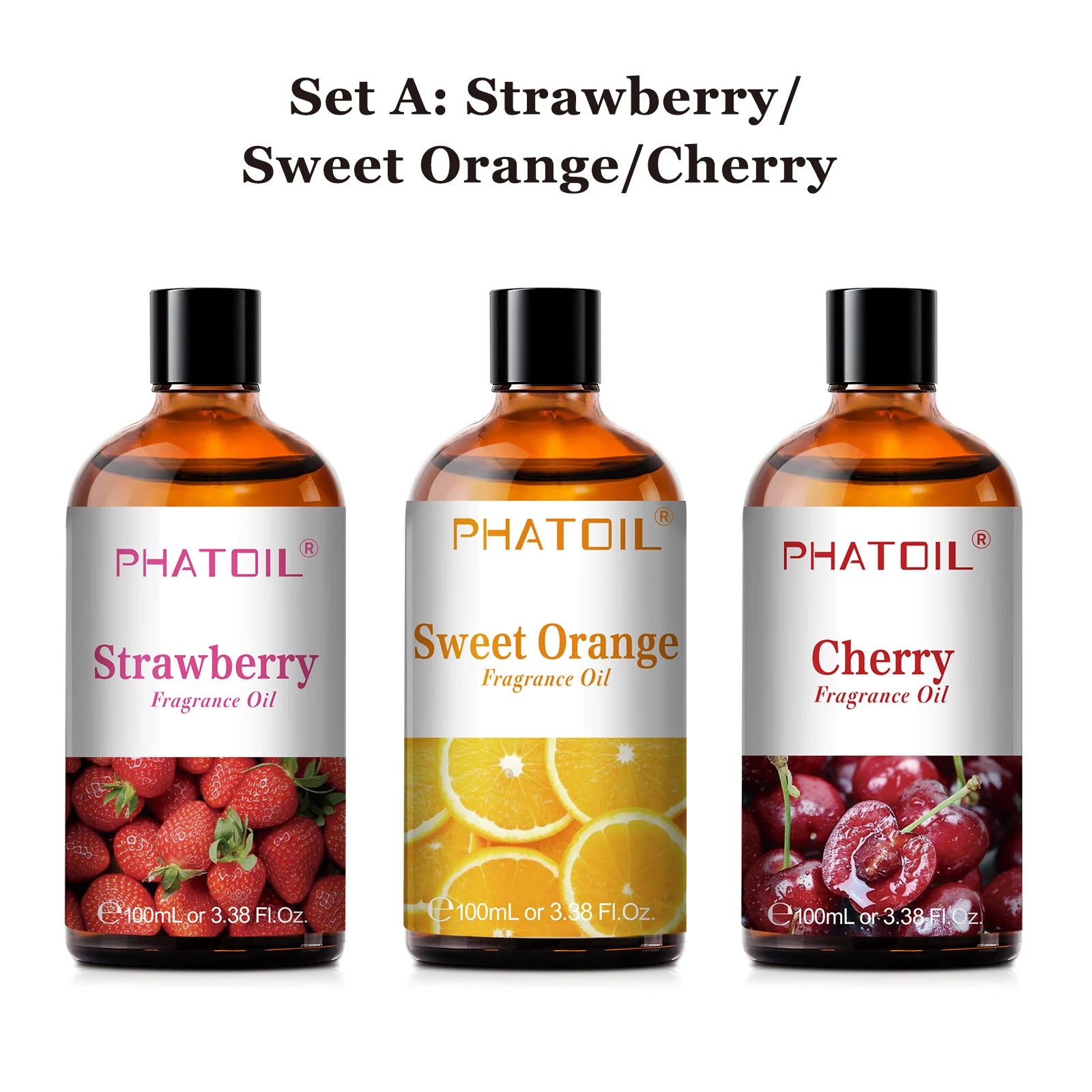 Fruit & Lifestyle Fragrance Oil 100ml | 2-Pack & 3-Pack Sets for Diffusers, Candles & DIY