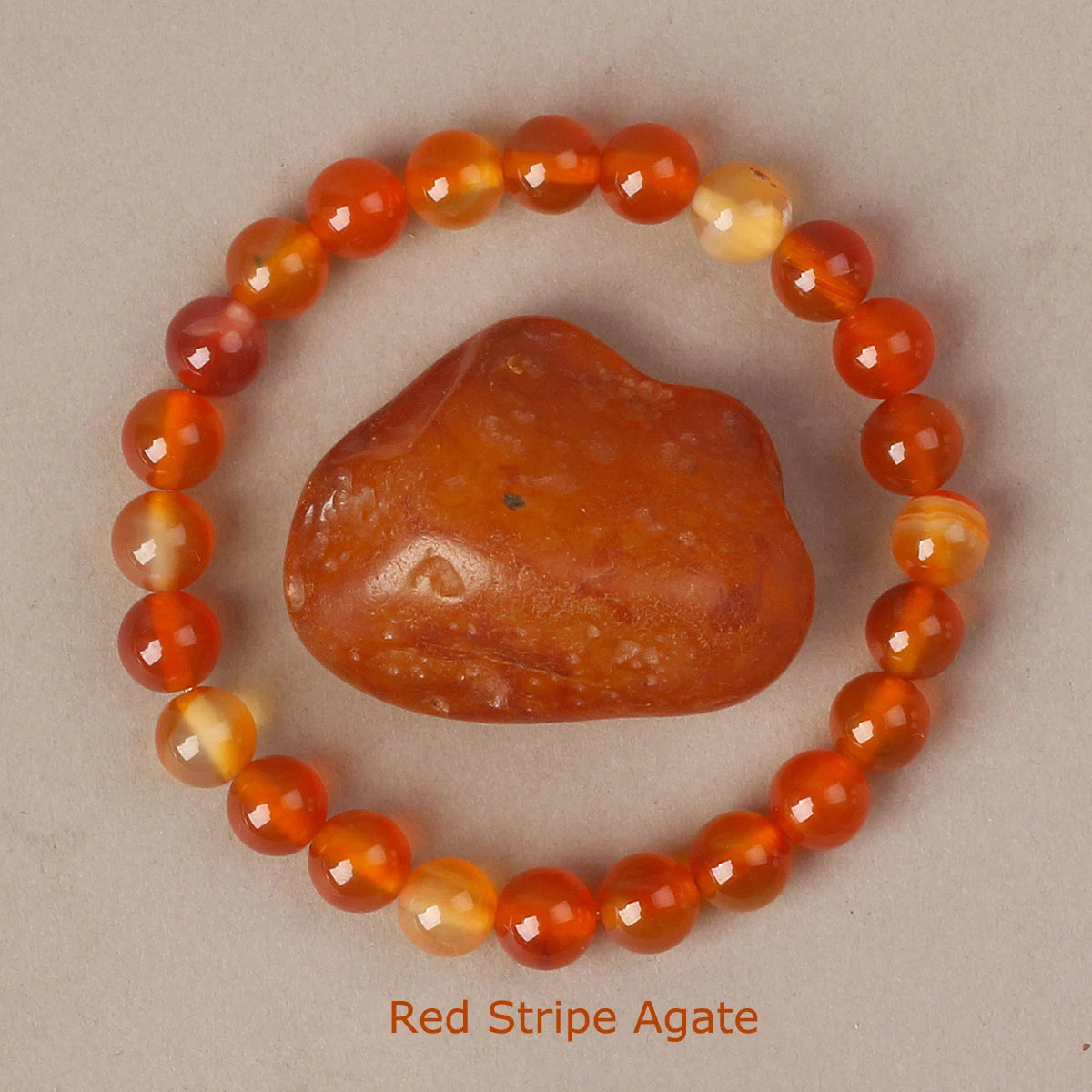 Natural Crystal Bead Bracelet | Choose Your Stone | 6mm or 8mm