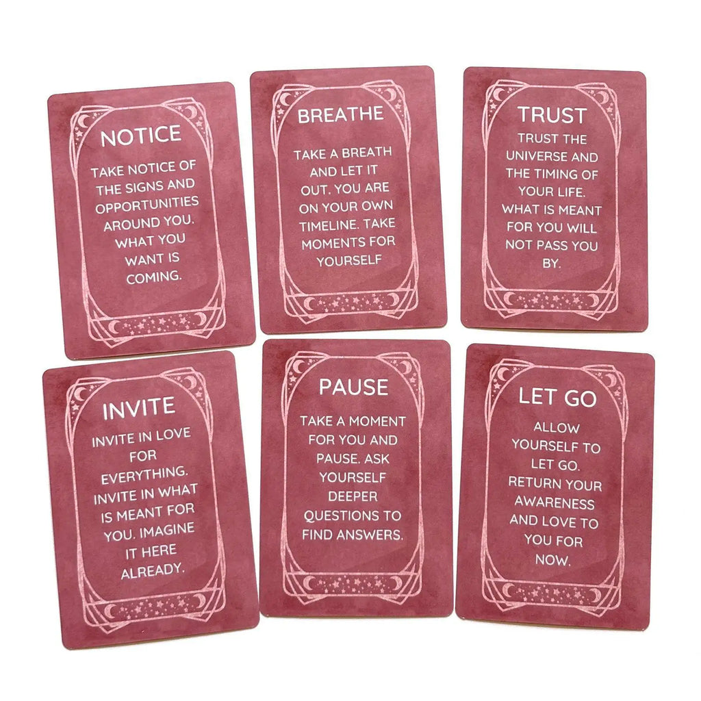 Celestial Oracle Card Deck – 45-Card Daily Guidance & Affirmation Deck