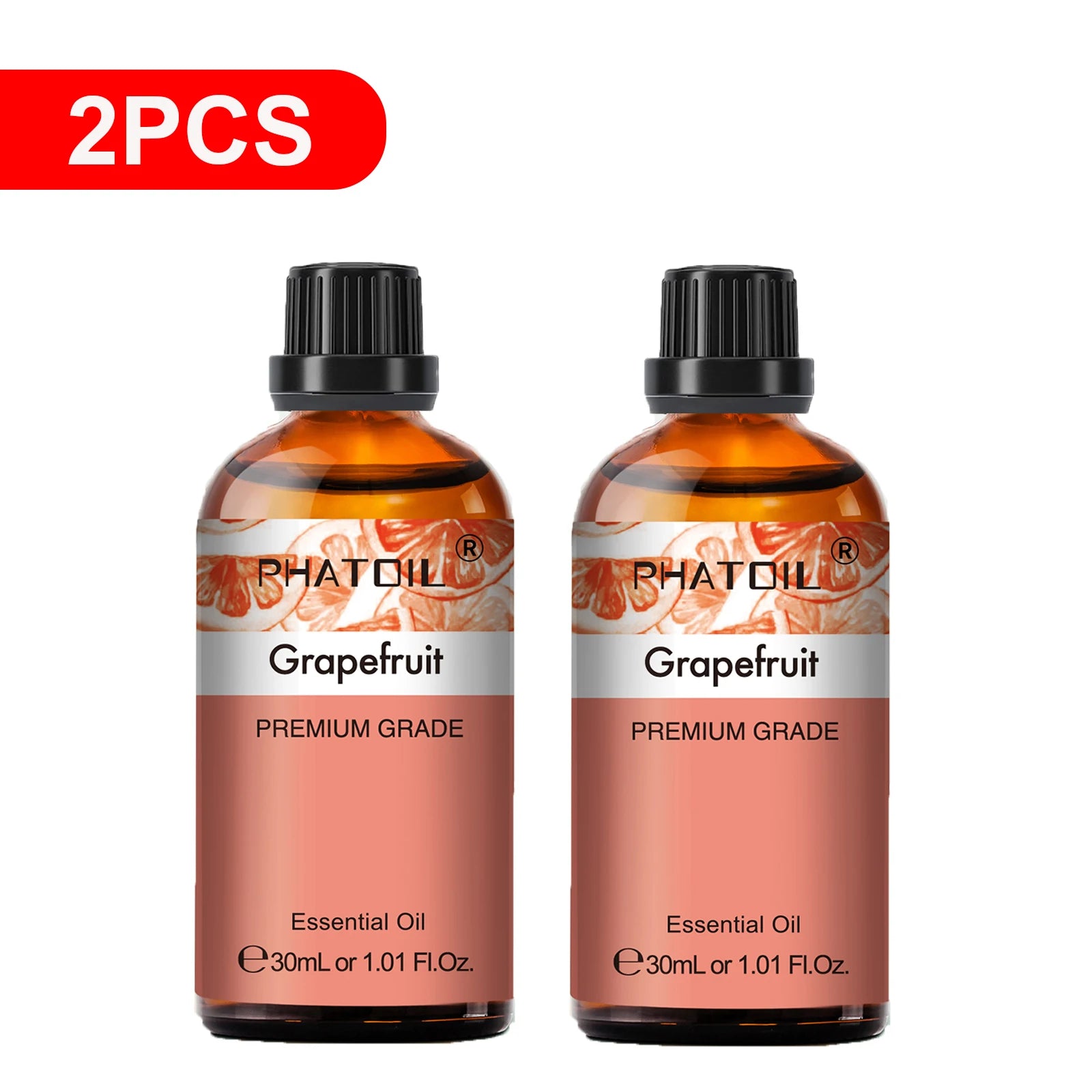 Pure Essential Oils – 2-Pack 30ml Aromatherapy Singles
