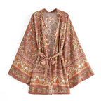 Boho Floral Kimono Robe