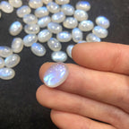 Moonstone Oval Cabochon | Natural Loose Stone for Jewelry Making