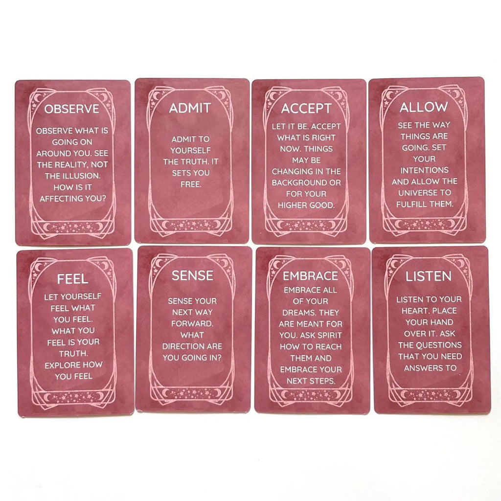 Celestial Oracle Card Deck – 45-Card Daily Guidance & Affirmation Deck