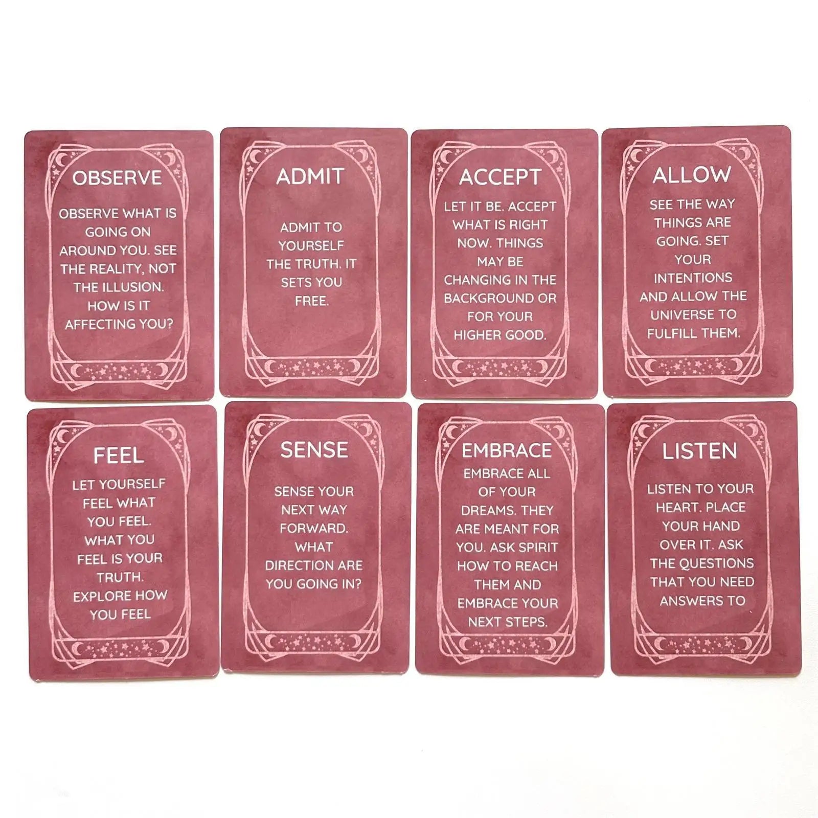 Celestial Oracle Card Deck – 45-Card Daily Guidance & Affirmation Deck