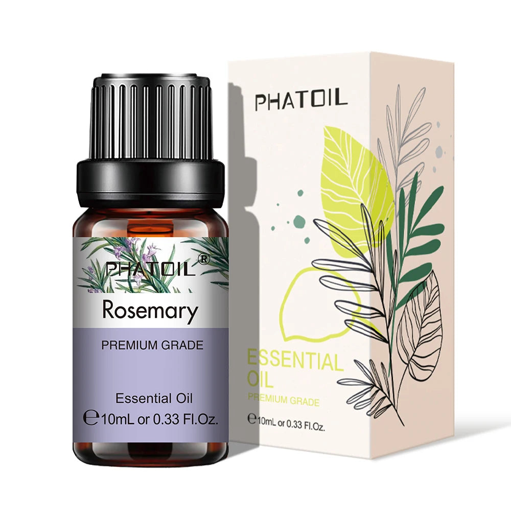 Pure Plant Essential Oil 10ml | Singles & 3-Packs for Diffusers, Aromatherapy & DIY