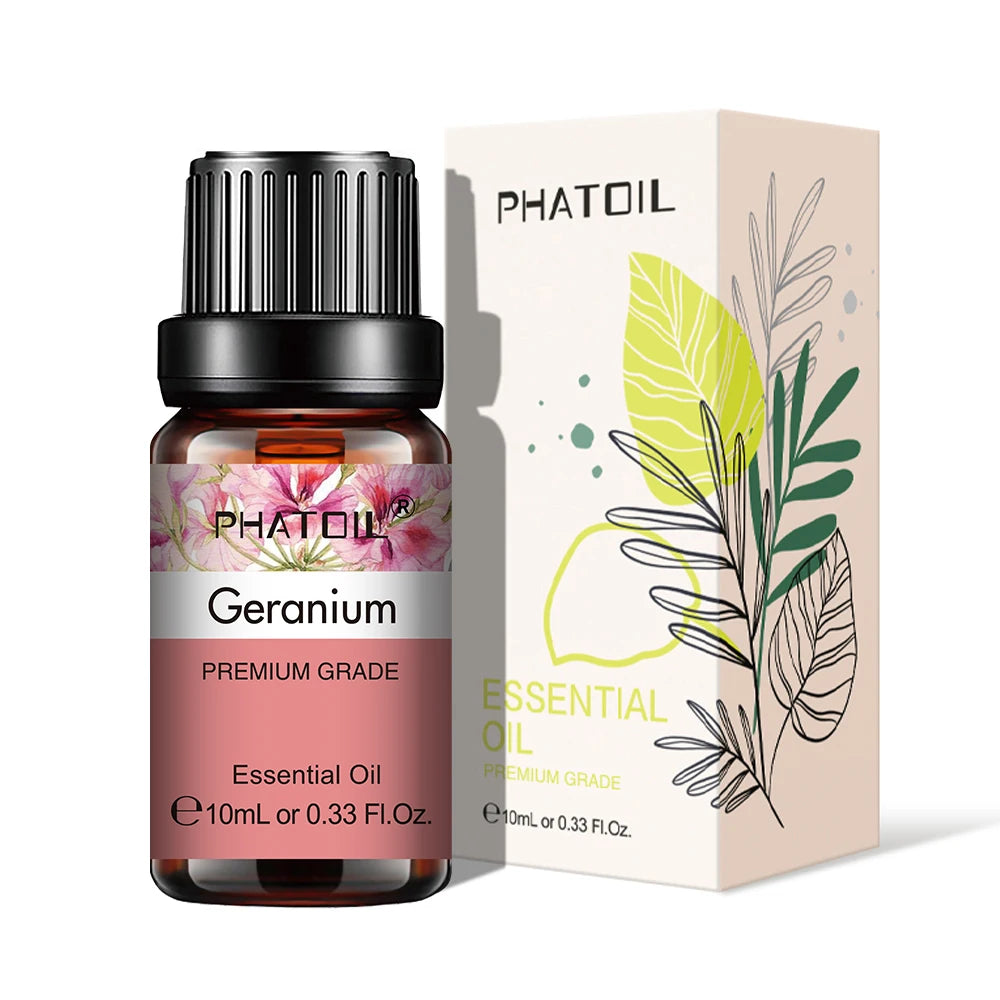 Pure Plant Essential Oil 10ml | Singles & 3-Packs for Diffusers, Aromatherapy & DIY