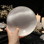 Natural Selenite Bowl — Crystal Charging, Cleansing & Sacred Space
