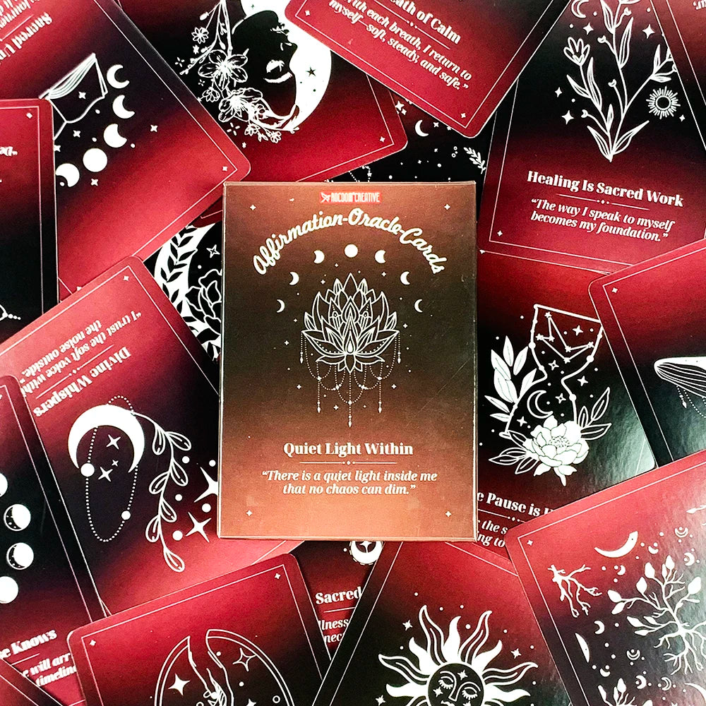 Quiet Light Within – 40-Card Affirmation Oracle Deck