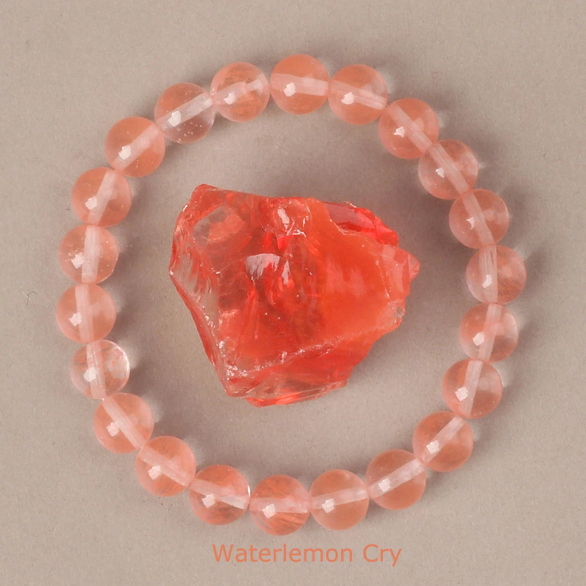 Natural Crystal Bead Bracelet | Choose Your Stone | 6mm or 8mm