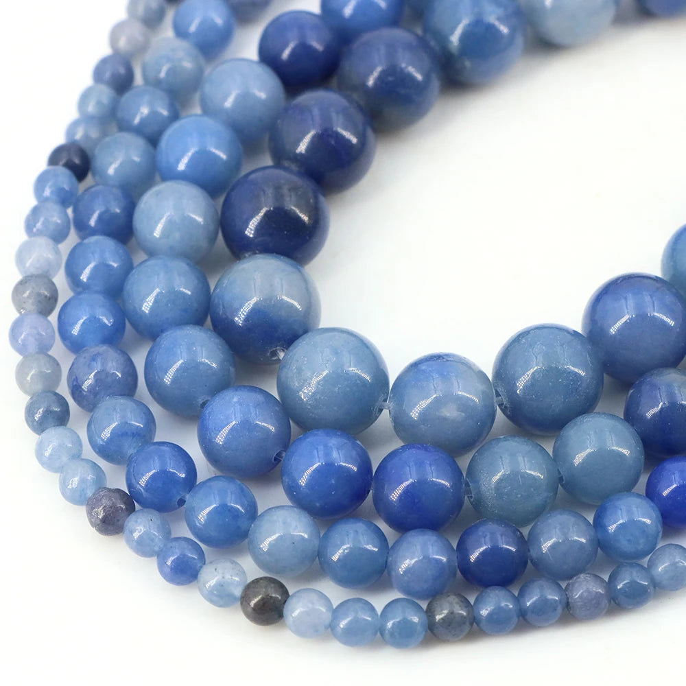 Natural Crystal Bead Strand – Healing Stone Beads for Jewelry Making