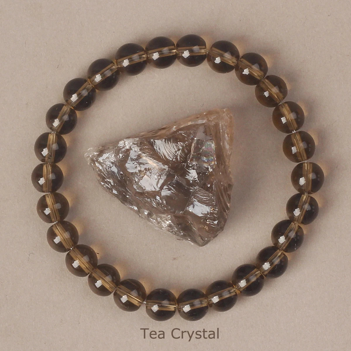 Natural Crystal Bead Bracelet | Choose Your Stone | 6mm or 8mm