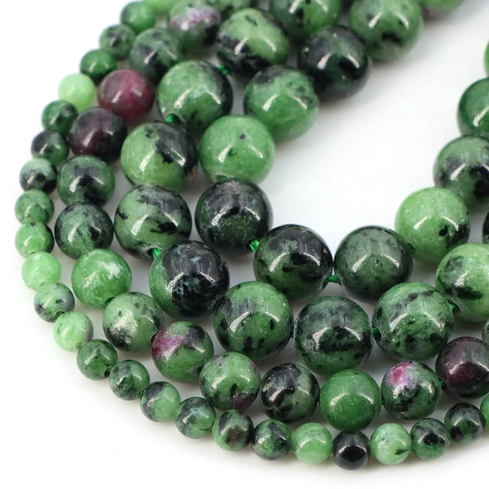 Natural Crystal Bead Strand – Healing Stone Beads for Jewelry Making