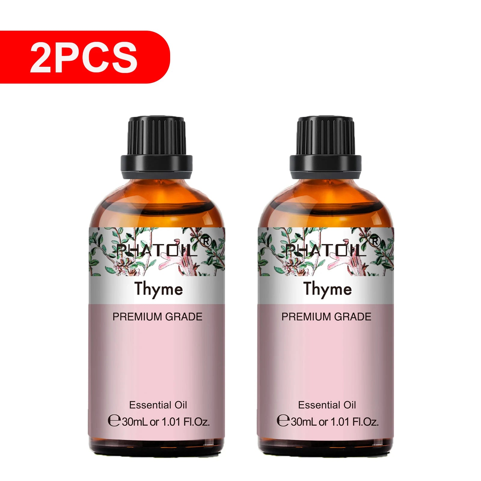 Pure Essential Oils – 2 x 30ml Bottles