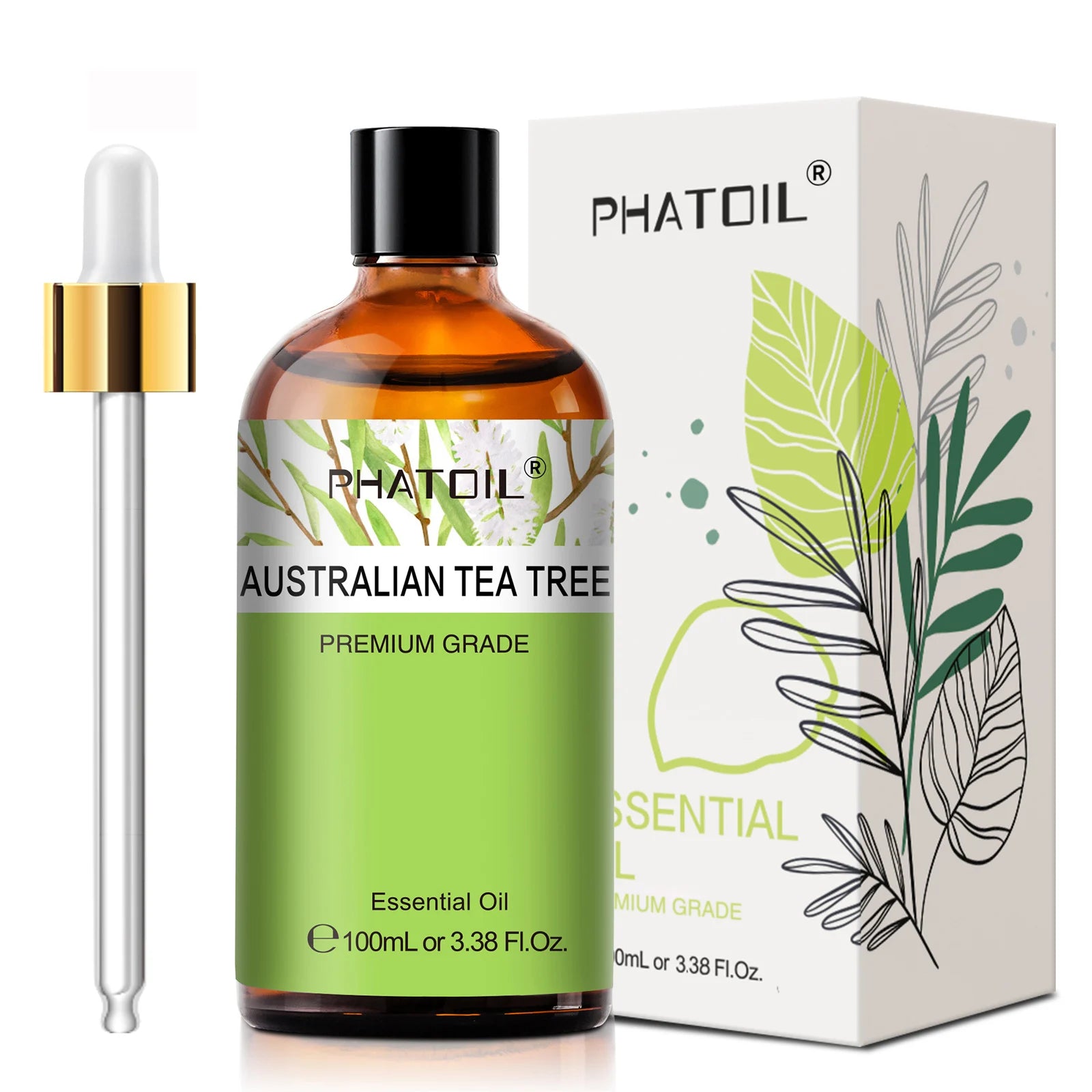 Pure Plant Essential Oil 100ml | Singles & 2-Packs for Diffusers, Aromatherapy & DIY