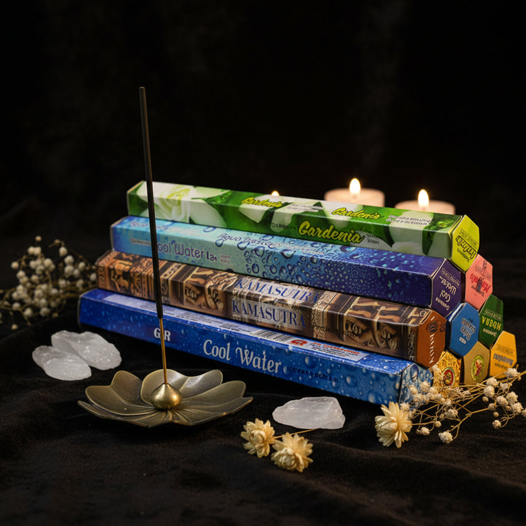 Indian Incense Sticks | Handmade Aromatherapy Sticks in 55 Scents