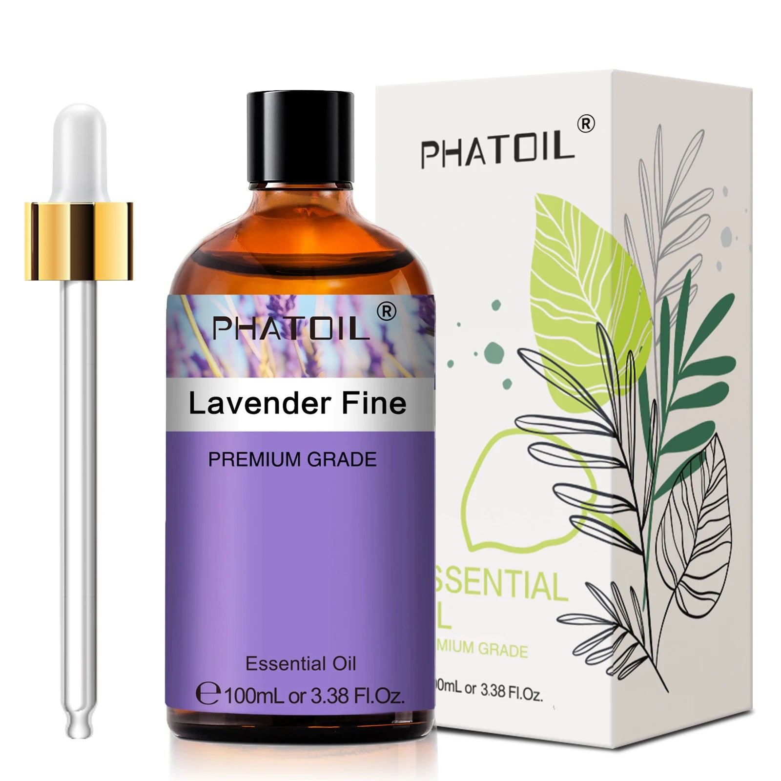 Pure Plant Essential Oil 100ml | Singles & 2-Packs for Diffusers, Aromatherapy & DIY