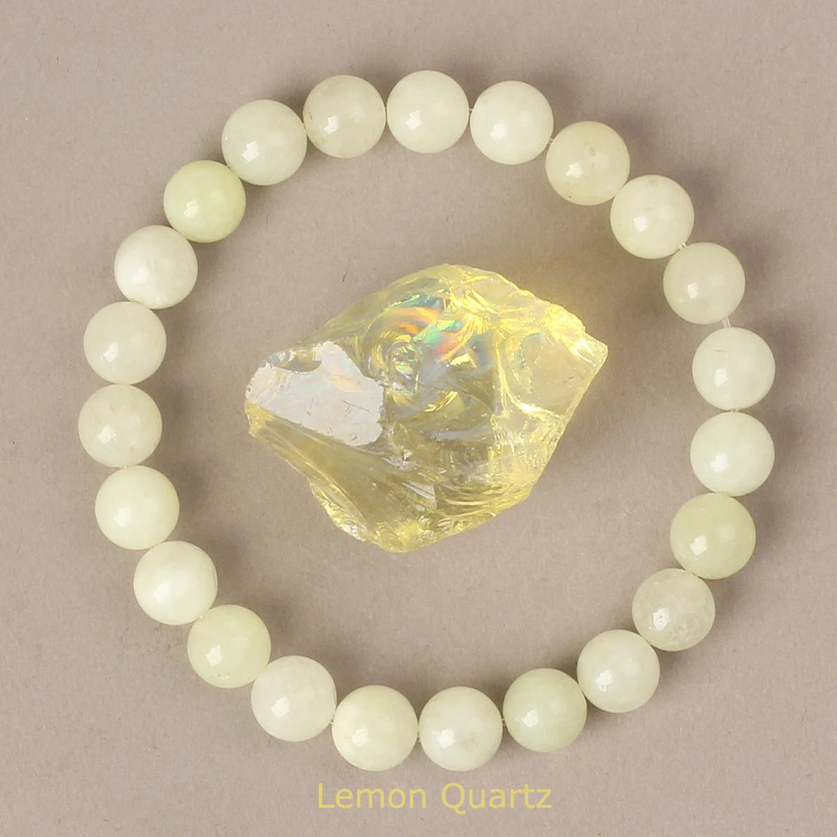 Natural Crystal Bead Bracelet | Choose Your Stone | 6mm or 8mm