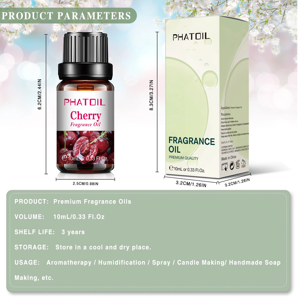 Sweet Fruit Fragrance Oils 10ml – Singles, 2-Packs, 6-Packs & 10-Packs