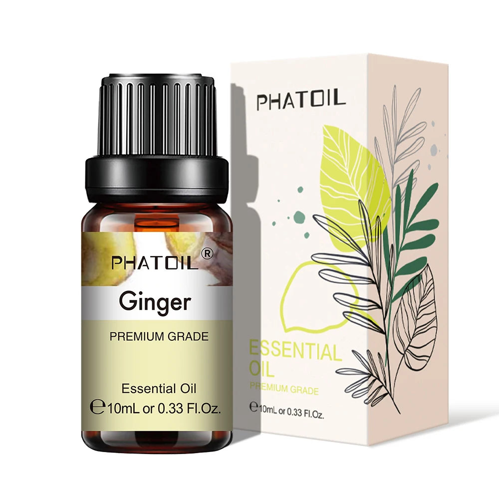 Pure Plant Essential Oil 10ml | Singles & 3-Packs for Diffusers, Aromatherapy & DIY