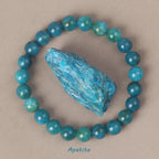 Natural Crystal Bead Bracelet | Choose Your Stone | 6mm or 8mm