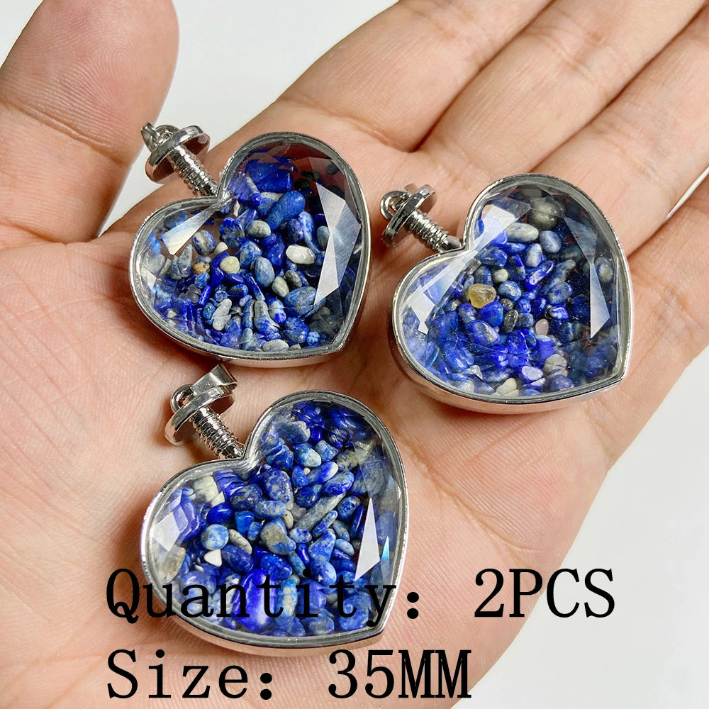 Lapis Lazuli Natural Gemstone Pendants & Charms | Jewelry Making Supplies