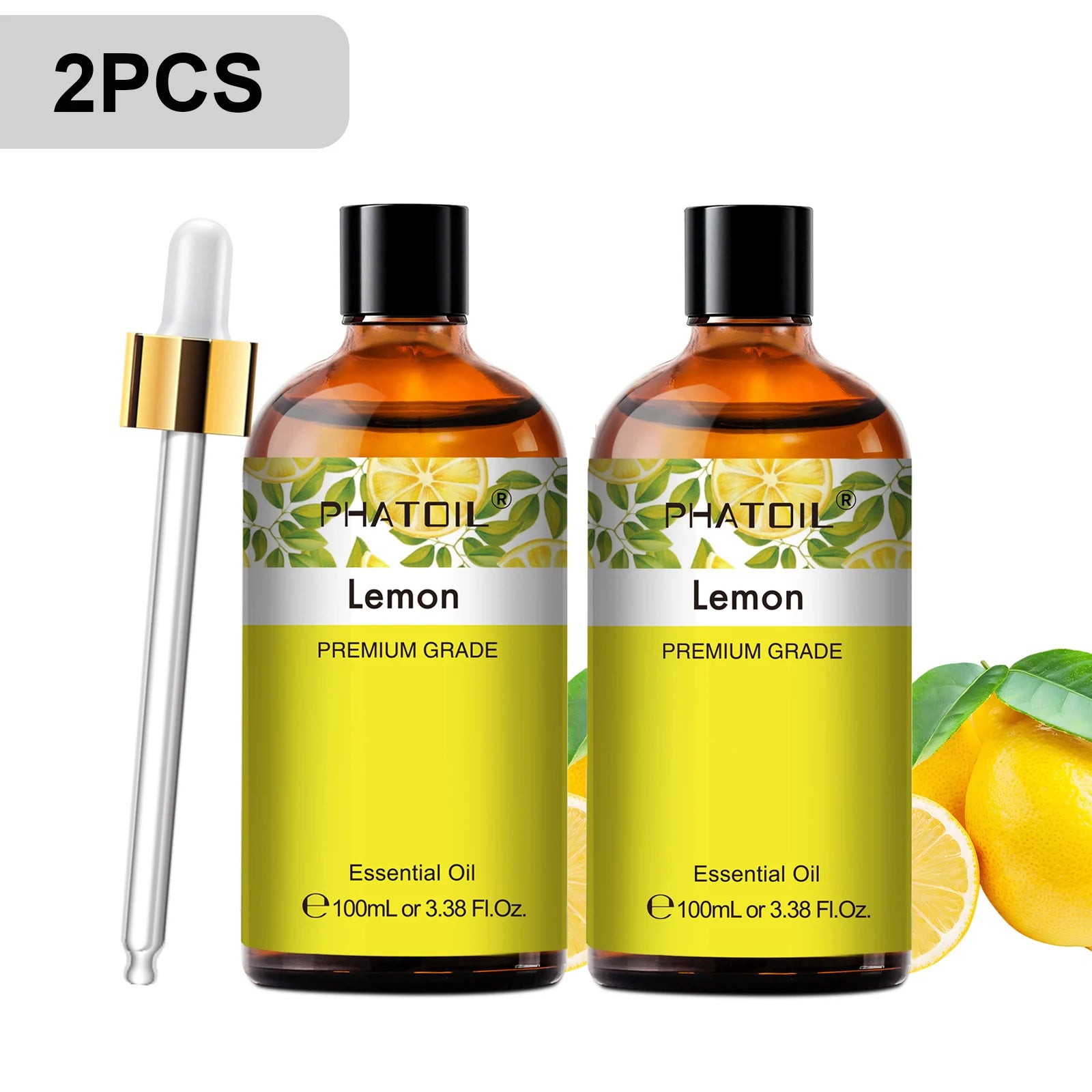 Pure Essential Oils – 100ml Singles & Blended 2-Pack Sets