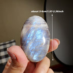 Moonstone Palm Stone | Natural Crystal for Healing & Meditation