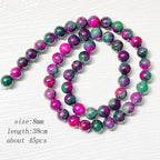 Natural Crystal Bead Strand — 8mm Healing Stone Beads for Jewelry Making