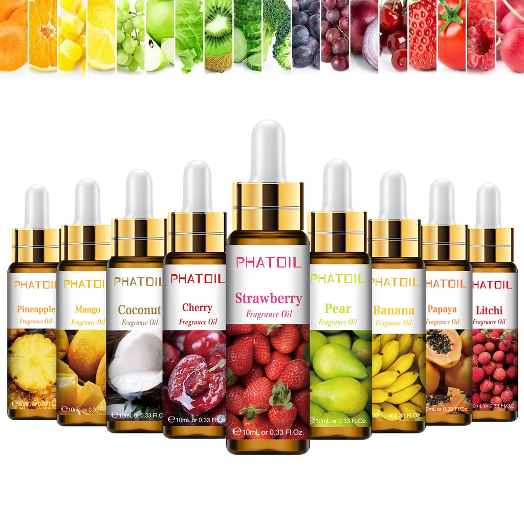 Sweet Fruit Fragrance Oils – Singles, 3-Packs & 9-Packs | 10ml