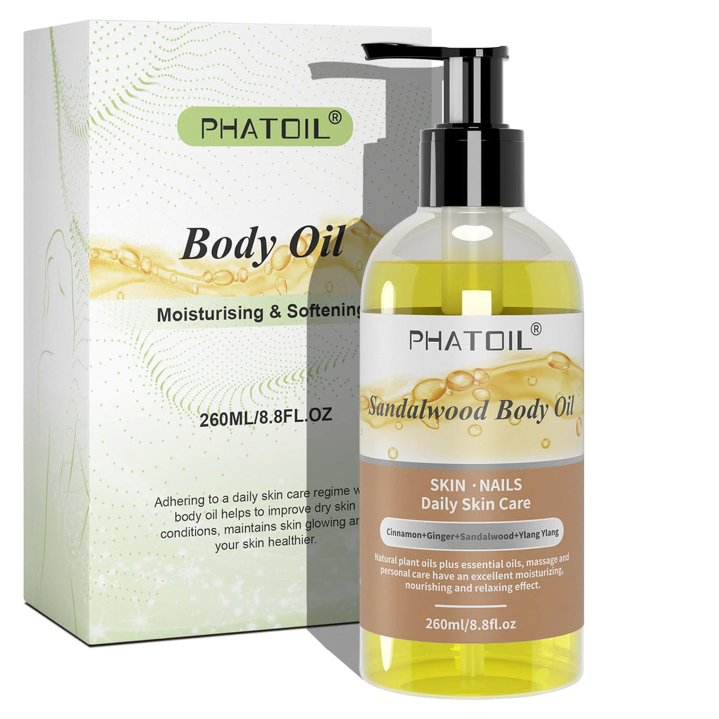 Scented Body Oils – 260ml Moisturizing Collection