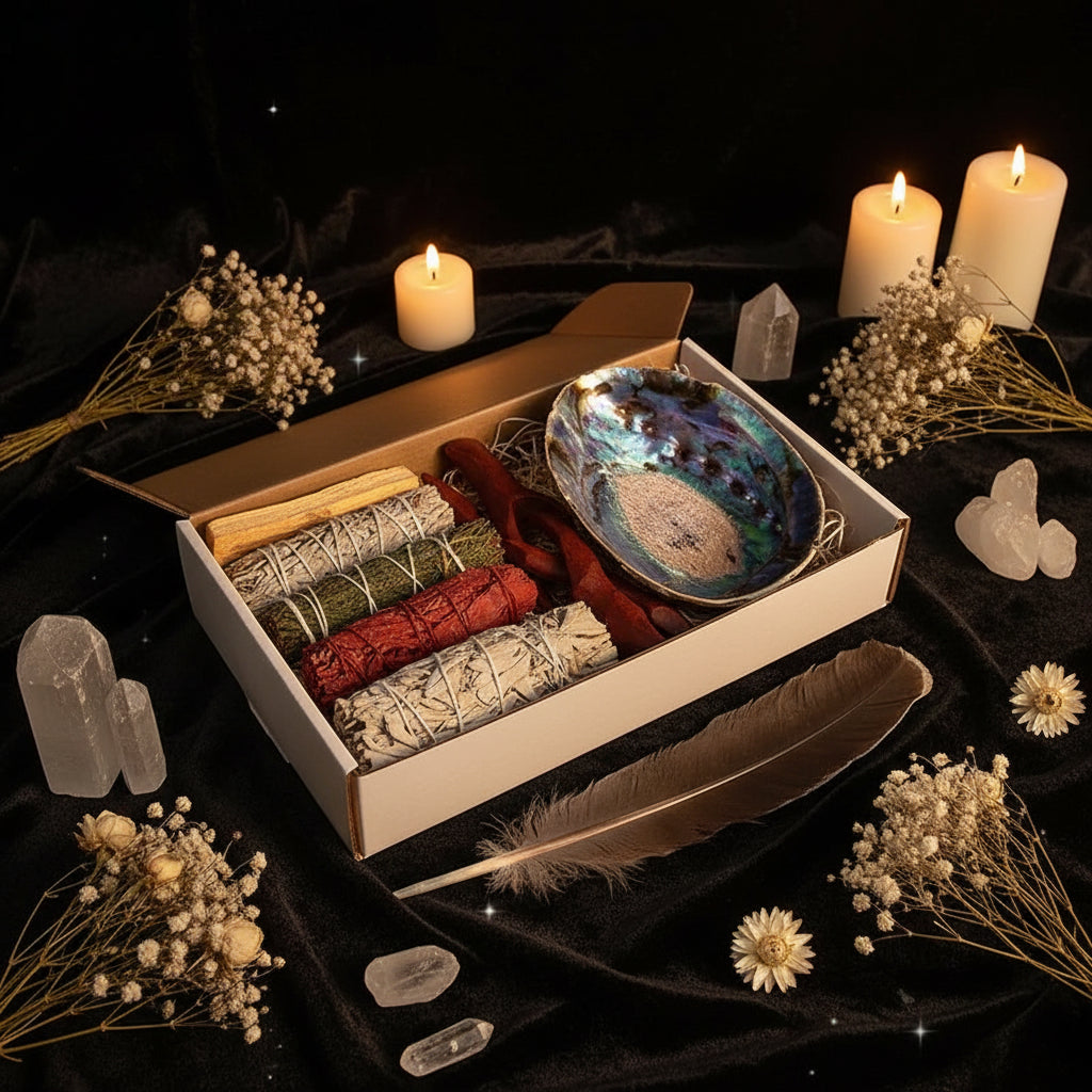 Sacred Home Cleansing & Smudging Kit