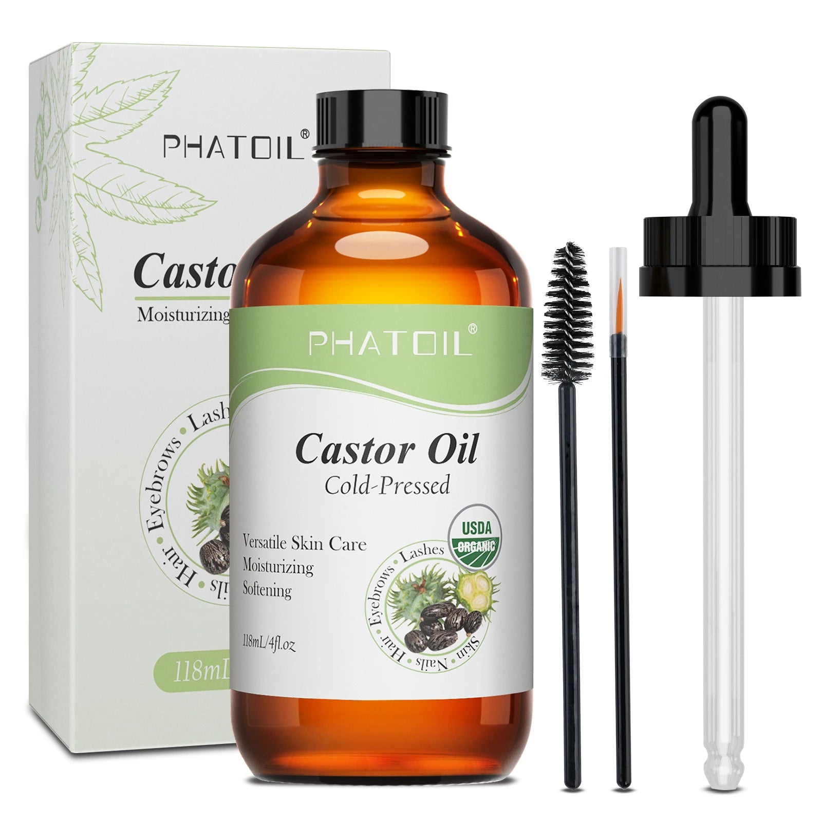 Body & Carrier Oils – Vanilla, Castor, Rosehip & Jojoba