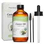Organic Cold-Pressed Castor Oil | 118ml & 236ml for Hair, Lashes, Brows & Skin