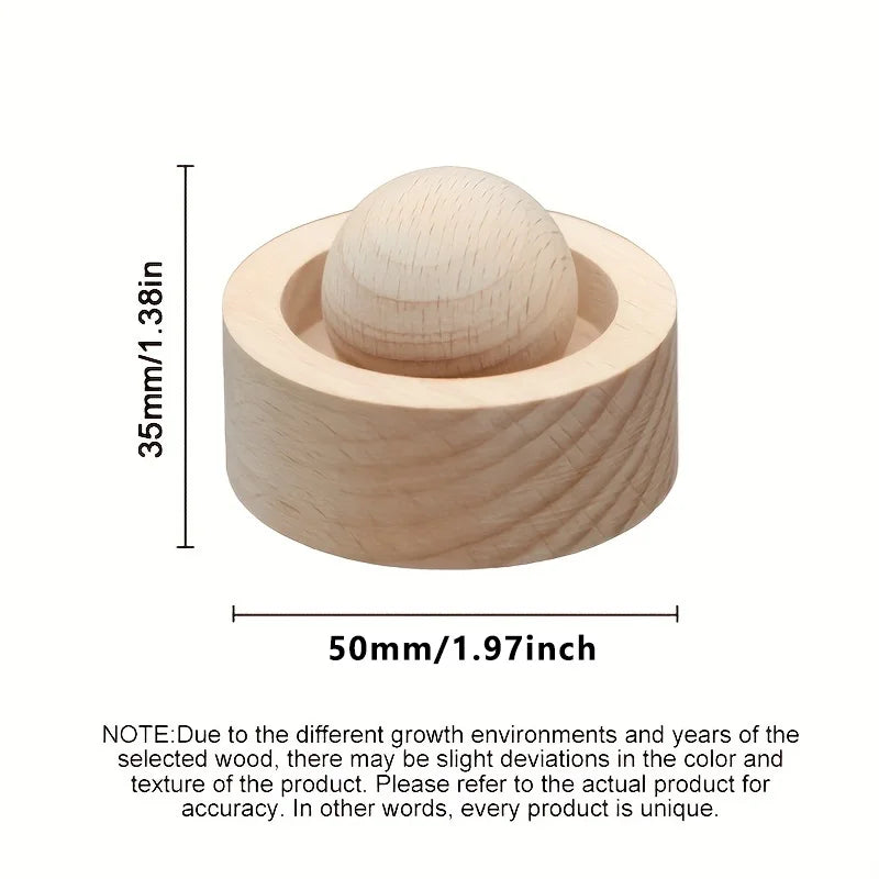 Mini Wooden Essential Oil Diffuser | Car & Home Aromatherapy Decor