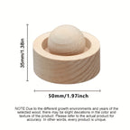Mini Wooden Essential Oil Diffuser | Car & Home Aromatherapy Decor