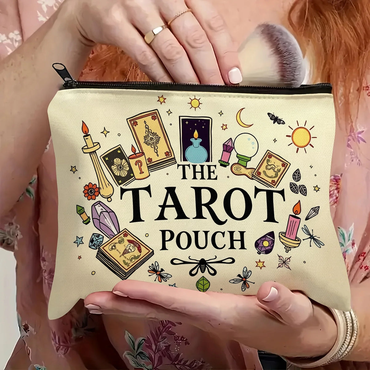 The Tarot Pouch — Cosmic Tarot Card Zip Pouch