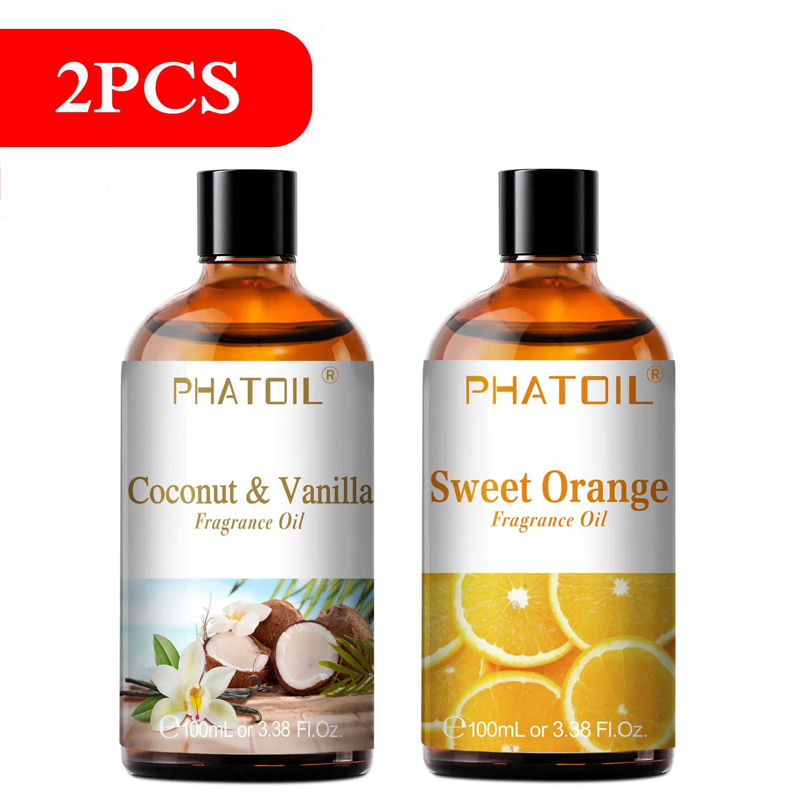 Fruit & Lifestyle Fragrance Oil 100ml | 2-Pack & 3-Pack Sets for Diffusers, Candles & DIY